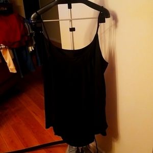Stretchy Black Camisole 5XL-fits Like 3X